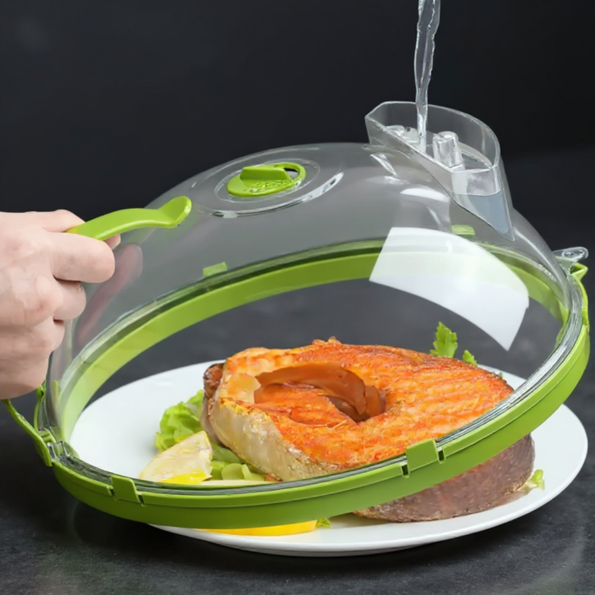 Magic Microwave Cover