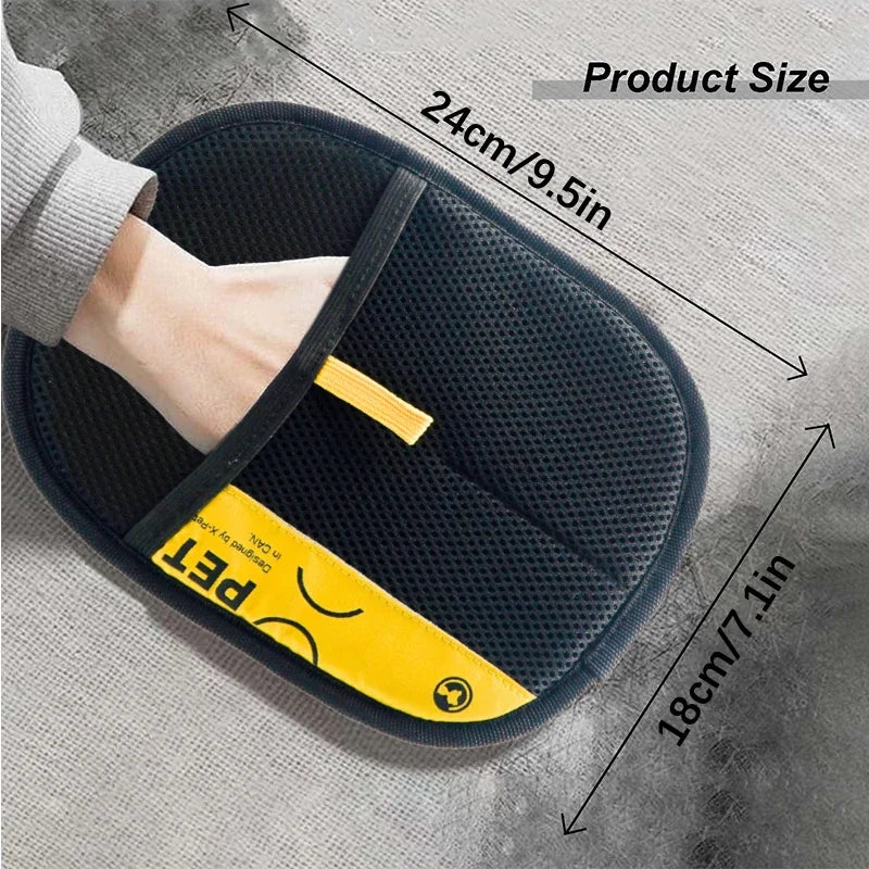2 In 1 Pet Hair Removal Glove