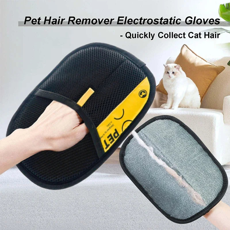 2 In 1 Pet Hair Removal Glove