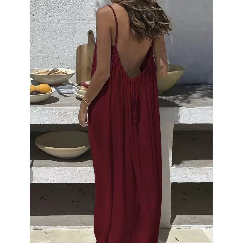Backless Cami Dress