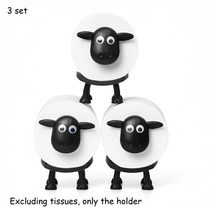 Whimsical Sheep Bathroom Storage Stand